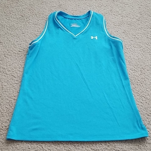 Under Armour Girl's Heatgear Tank - Picture 1 of 10